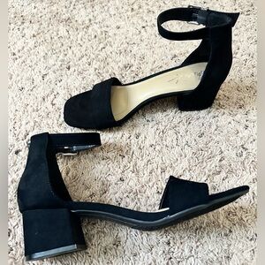 Black Block Heels